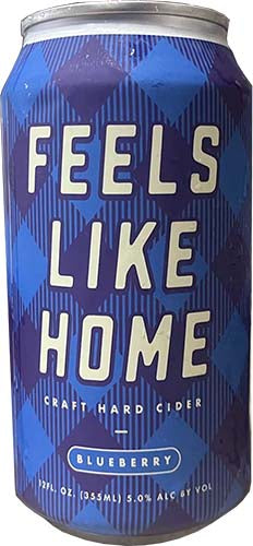 FEELS LIKE HOME BLUEBERRY 4PK CANS