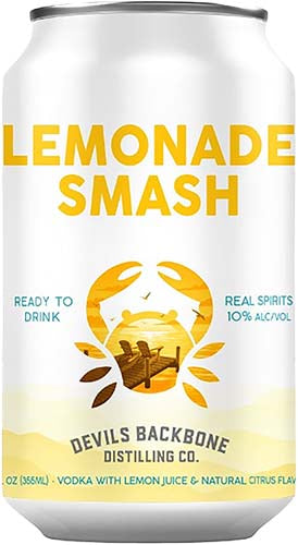 DEVILS BACKBONE LEMONADE SMASH 4 PACK CANS