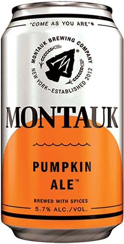 MONTAUK PUMPKIN ALE - 6 PK CAN