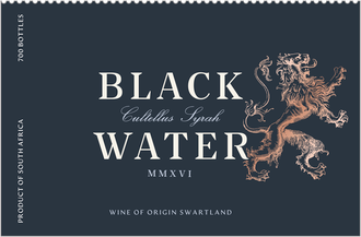 Blackwater Wine Cultellus Syrah Swartland, Liquor Cave