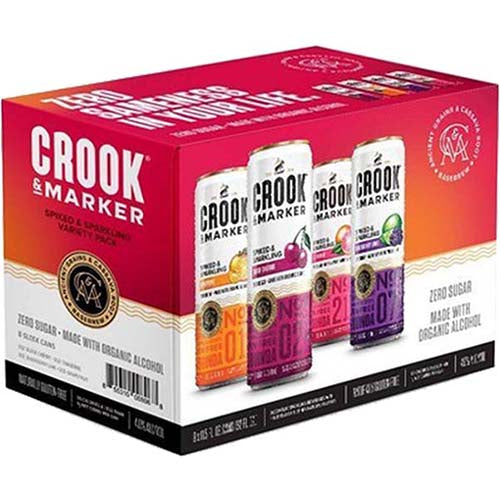 CROOK & MARKER VARIETYPK 8 PK CANS