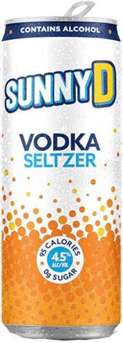 SUNNY D VODKA SELTZER