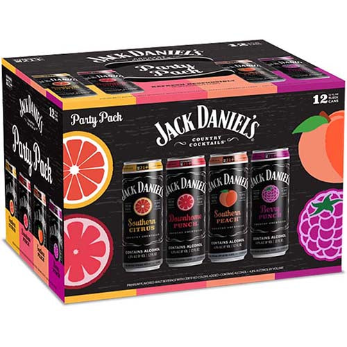 JACK DANIELS PARTY 12 PK