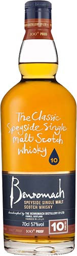 BENROMACH 10 YEAR OLD SCOTCH