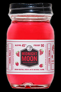 Midnight Moon Rebel Razz Moonshine|Liquor Cave