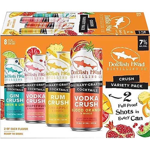 DOG FISH VODKA CRUSH VARIETY PACK