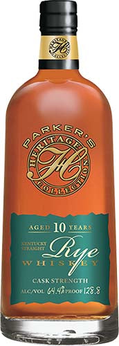 PARKERS HERITAGE 10YRS RYE