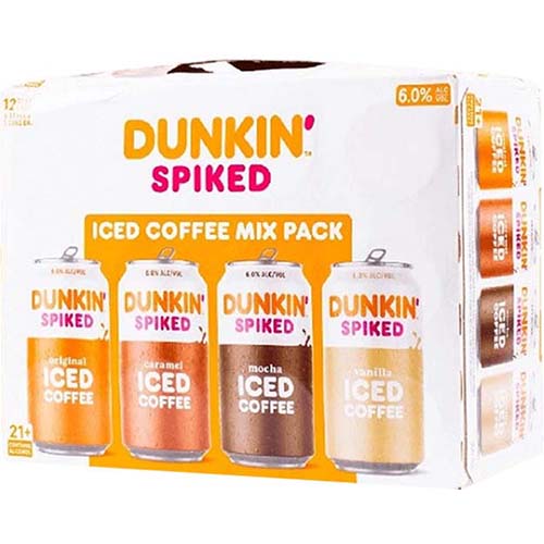 DUNKIN SPIKED ICE TEA 12PK