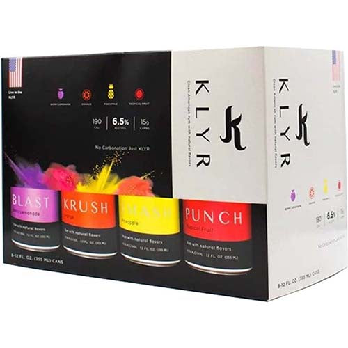 KLYR NO CARBONATED VARIETY 8PK