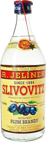 JELINEK SLIVOVITZ PLUM BRANDY