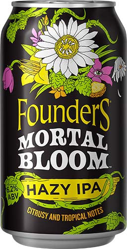 FOUNDERS MORTAL BLOOM HAZY IPA 6PK