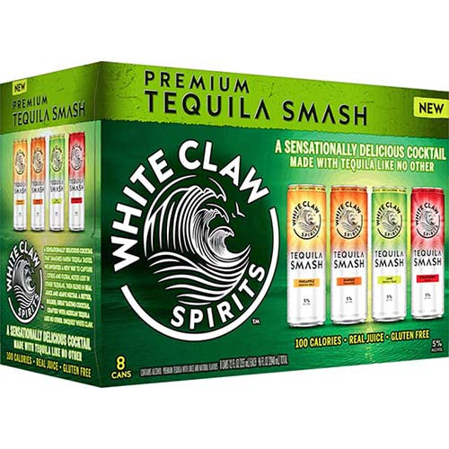 WHITE CLAW TEQUILLA SMASH 8PK