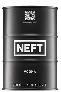 Neft Vodka Black Barrel Can|Liquor Cave