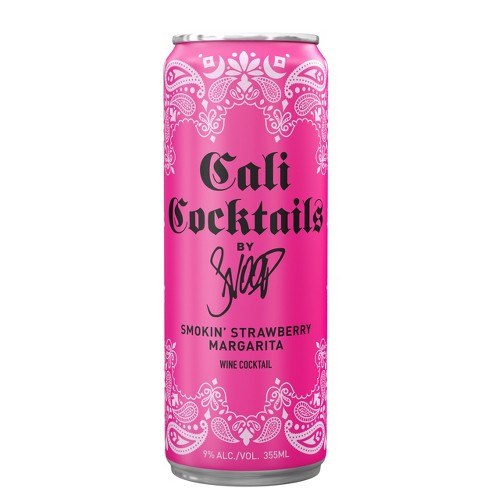 Cali Cocktail Smokin Strawberry Margarita Can