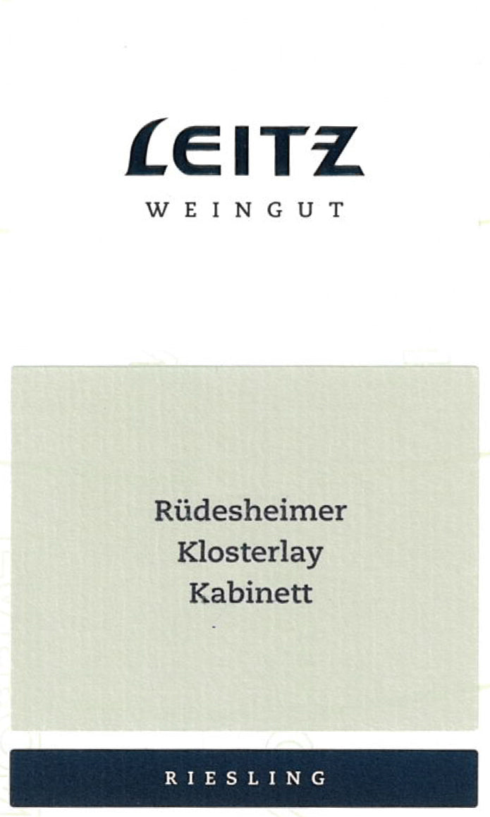 Weingut Leitz Riesling Rüdesheimer Klosterlay Kabinett, Liquor Cave
