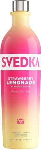 SVEDKA STRAWBERRY LEMONADE
