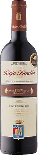 RIOJA BORDON GRAN RESERVA 2005