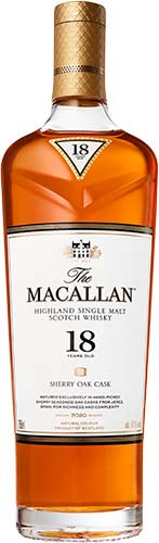 MACALLAN 18 YR SHERRY OAK CASK