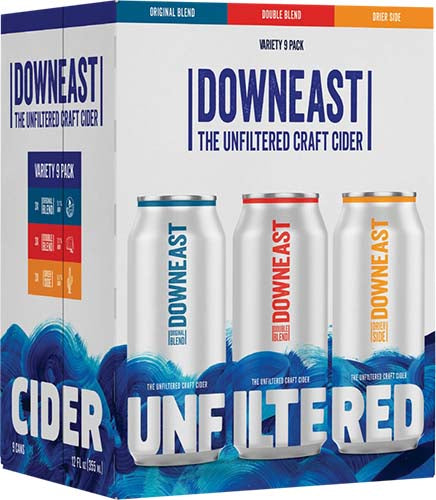 DOWNEAST CIDERS VARIETY 12 PACK CANS