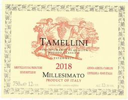 Tamellini Soave Extra Brut Vino Spumante Di Qualità Metodo Classico, Liquor Cave