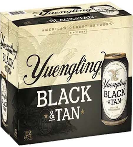 YUENGLING BLACK TAN 12 PACK CAN