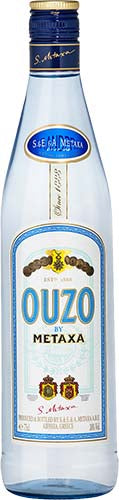 METAXA OUZO GREEK LIQUEUR