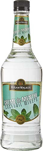 HIRAM WALKER CREME DE MENTHE WHITE