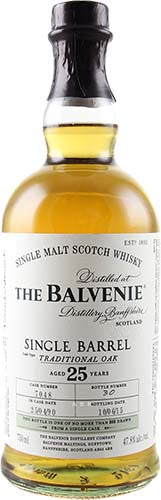 BALVENIE 25 YR SINGLE BARREL