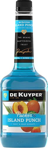 DEKUYPER BLUE ISLAND SCHNAPPS