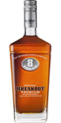 Breakout 8 Year Old Rye Whiskey