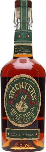 MICHTER'S BARREL STRENGTH RYE