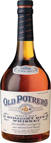 OLD POTRERO RYE WHISKY