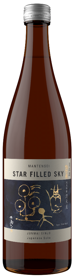 Mantensei 3 Years Old Star Filled Sky Junmai Ginjo Sake, Liquor Cave