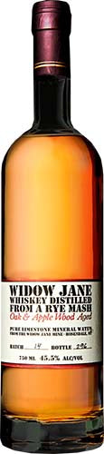 WIDOW JANE OAK AGED RYE MASH WHISKEY