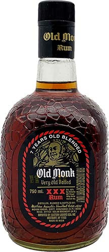 OLD MONK RUM 7 YR.