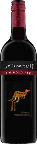 YELLOW TAIL BIG BOLD RED