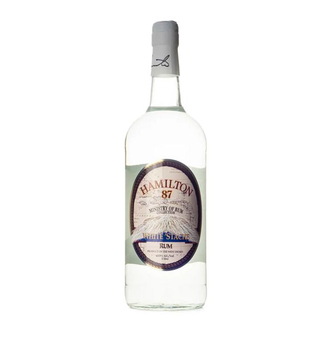 87 Hamilton White Stache