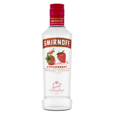Smirnoff Strawberry Twist Vodka 70 Proof 375ml Round