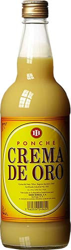 PONCHE CREAM DE ORO