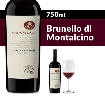 Ruffino Estate Wines Greppone Mazzi Brunello 2018
