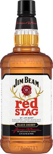 JIM BEAM RED STAG BLACK CHERRY
