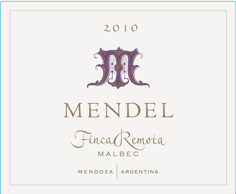 Mendel Finca Remota Malbec Valle de Uco, Liquor Cave