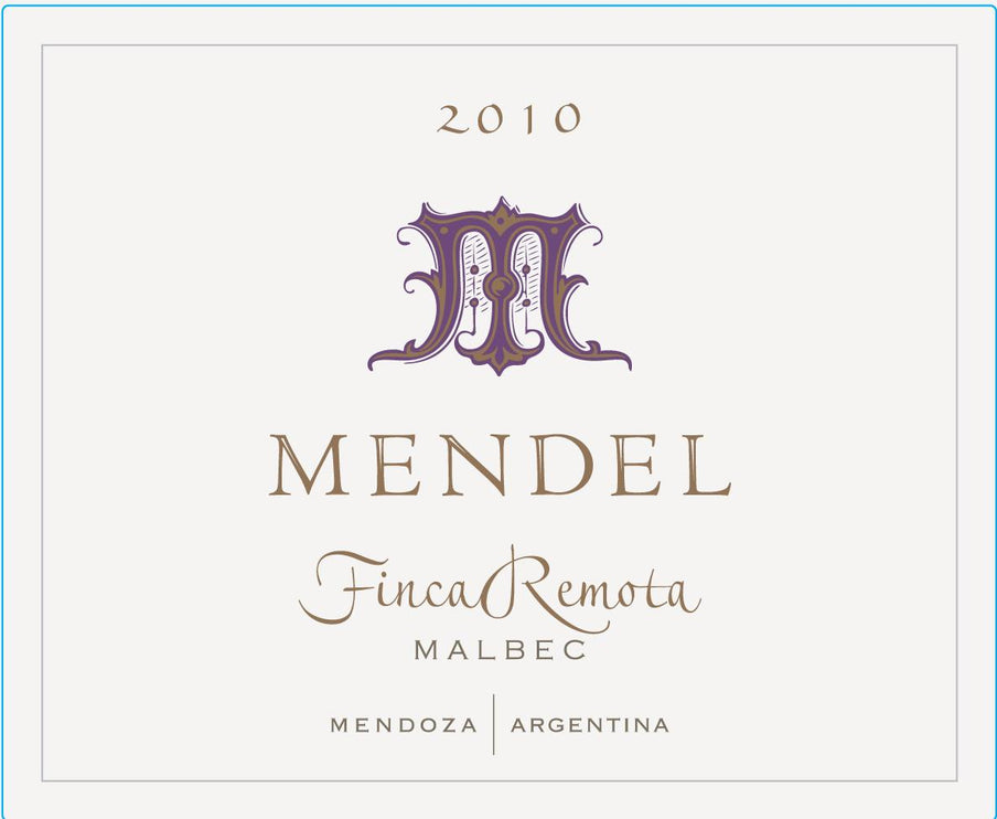 Mendel Finca Remota Malbec Valle de Uco, Liquor Cave