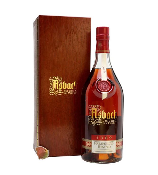 Asbach Freiheits-Brand Ltd Ed Berlin Wall Vintage Grape Brandy 1989