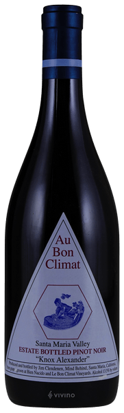 Au Bon Climat Knox Alexander Santa Maria Valley Pinot Noir 2020