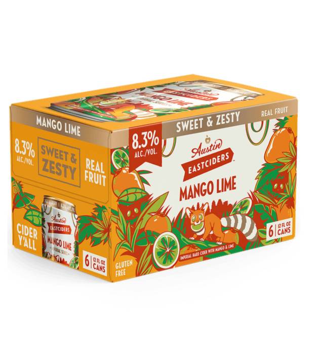 Austin Mango Lime Cider 6Pk Cans
