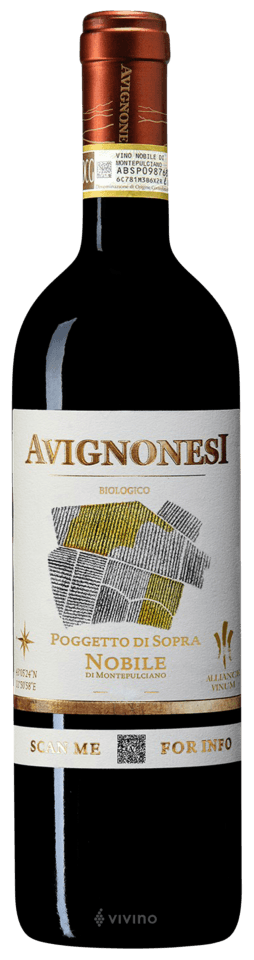 Avignonesi Nobile Montepulciano Poggetto Sopra Organic 750Ml