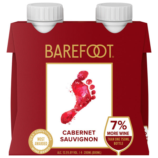 Barefoot Cabernet 4Pk