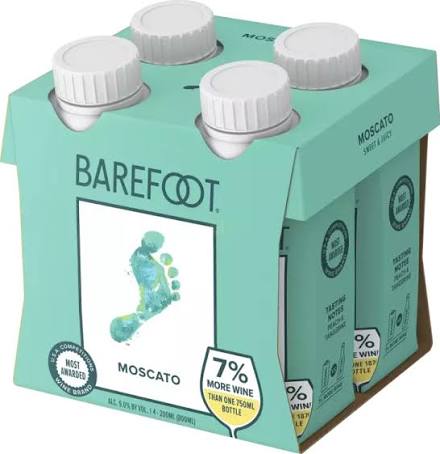 Barefoot Moscato 4Pk