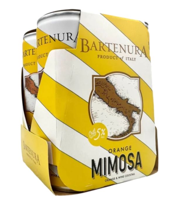 Bartenura Orange Mimosa 4Pk Can